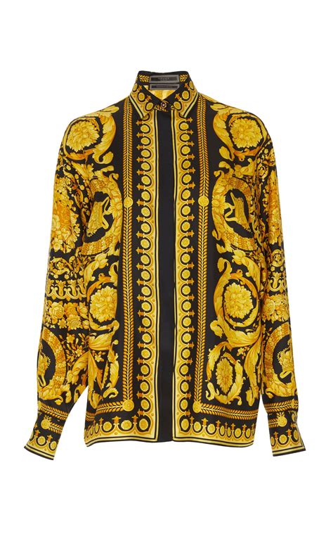 versace style shirt ladies|vintage Versace style shirts.